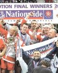Doncaster Rovers: Play Off Final: Victory Celebration